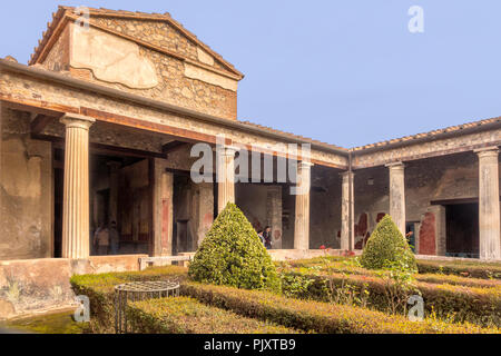 Casa di Menandro Pompei Campania Italia Foto Stock