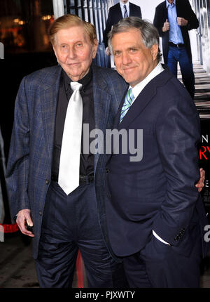 Sumner Redstone   Les Moonves  51 - Misure straordinarie Premiere al Chinese Theatre di Los Angeles.Sumner Redstone   Les Moonves  51 evento in Foto Stock