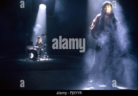 Rob Pilatus von 'Milli Vaniili', Discopop Duo, in München, Deutschland 1990. Rob Pilatus di discoteca pop band 'Milli Vanili', a Monaco di Baviera, Germania 1990. | Utilizzo di tutto il mondo Foto Stock