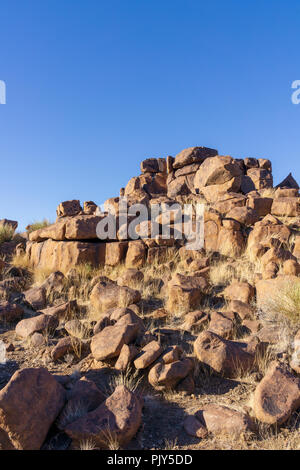 Parco giochi giganti namibia estate Foto Stock