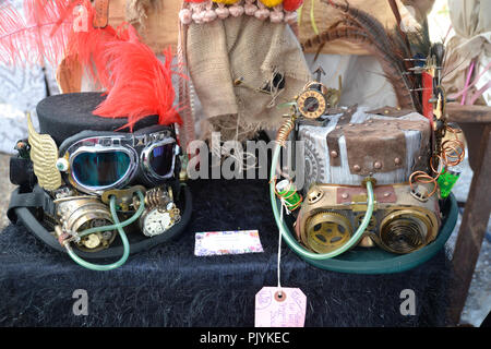 Eastbourne, Regno Unito. Il 9 settembre 2018. Festival steampunk, 2018 UK Credit: Susie Kearley/Alamy Live News Foto Stock