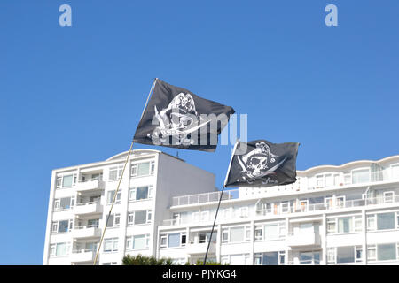 Eastbourne, Regno Unito. Il 9 settembre 2018. Festival steampunk, 2018 UK Credit: Susie Kearley/Alamy Live News Foto Stock