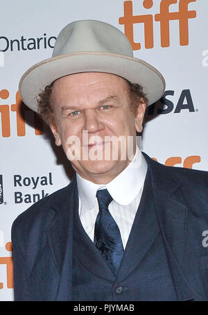 Toronto, Ontario, Stati Uniti d'America. 8 Sep, 2018. 08 Settembre 2018 - Toronto, Ontario, Canada - John C. Reilly. ''Le sorelle fratelli'' Premiere - 2018 Toronto International Film Festival tenutosi presso la principessa di Galles Teatro. Photo credit: Brent Perniac/AdMedia Credito: Brent Perniac/AdMedia/ZUMA filo/Alamy Live News Foto Stock