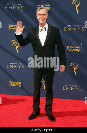 Los Angeles, CA, Stati Uniti d'America. 8 Sep, 2018. 08 Settembre 2018 - Los Angeles, California - Bill Nye. 2018 Creative Arts Emmy Awards tenutosi presso il Teatro di Microsoft. Credito foto: F. Sadou/AdMedia Credito: F. Sadou/AdMedia/ZUMA filo/Alamy Live News Foto Stock