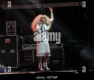 Paloma fede rivestimento padiglione sul palco principale al OnBlackheath Music Festival, Lewisham, Londra Foto Stock