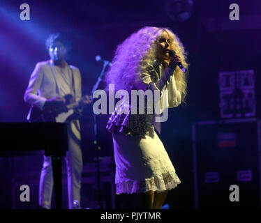 Paloma fede rivestimento padiglione sul palco principale al OnBlackheath Music Festival, Lewisham, Londra Foto Stock