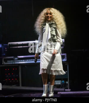 Paloma fede rivestimento padiglione sul palco principale al OnBlackheath Music Festival, Lewisham, Londra Foto Stock