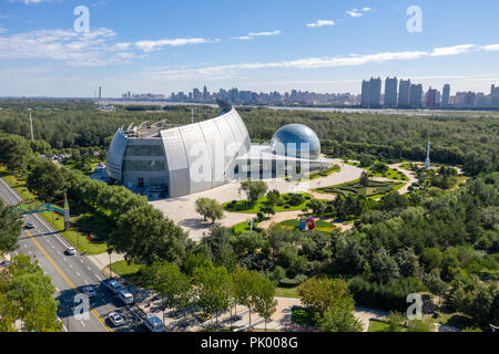 Harbi, Harbi, Cina. Decimo Sep, 2018. Harbin, CINA-scenario della città di Harbin nel Nordest della Cina di Heilongjiang provincia. Credito: SIPA Asia/ZUMA filo/Alamy Live News Foto Stock