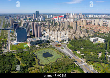 Harbi, Harbi, Cina. Decimo Sep, 2018. Harbin, CINA-scenario della città di Harbin nel Nordest della Cina di Heilongjiang provincia. Credito: SIPA Asia/ZUMA filo/Alamy Live News Foto Stock