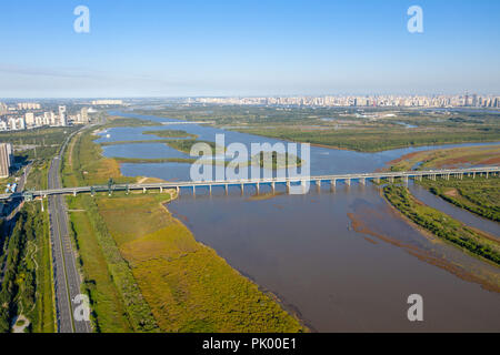 Harbi, Harbi, Cina. Decimo Sep, 2018. Harbin, CINA-scenario della città di Harbin nel Nordest della Cina di Heilongjiang provincia. Credito: SIPA Asia/ZUMA filo/Alamy Live News Foto Stock