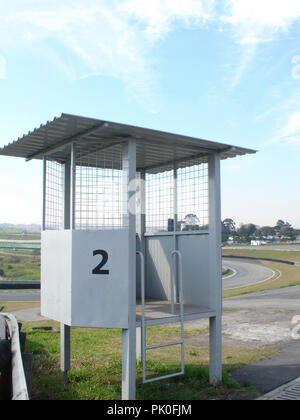 Gara di Interlagos via , José Carlos Pace della pista di Interlagos, São Paulo, Brasile Foto Stock