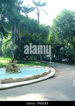 Fontana, Buenos Aires Square, Higienópolis, São Paulo, Brasile Foto Stock