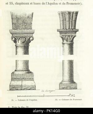 Immagine dalla pagina 177 di 'Descrizione de l'abbaye du Mont Saint Michel et de ses abords, précédée d'une notice historique. [Con piastre.]' . Foto Stock