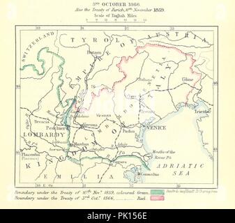 Immagine dalla pagina 191 di 'La Mappa di Europa dal Trattato, che mostra le varie politiche e i cambiamenti territoriali che hanno luogo in quanto la pace generale del 1814 (91). Con numerose mappe e note " . Foto Stock