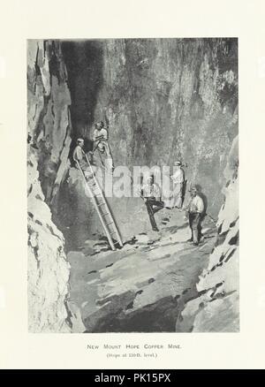 Immagine dalla pagina 203 di 'Il rame-Industria mineraria e la distribuzione dei minerali di rame nel Nuovo Galles del Sud. [Con illustrazioni e una mappa.]' . Foto Stock