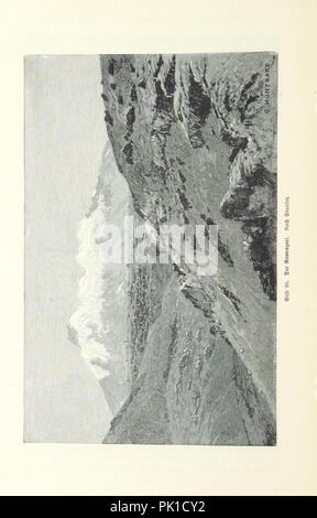 Immagine dalla pagina 376 di 'Die Hochgebirge der Erde ... Mit Titelbild in Farbendruck, 148 Abbildungen und 15 Karten' . Foto Stock