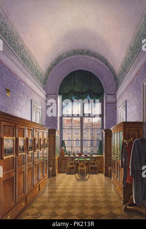 Hau Edward Petrovich - interni del palazzo d'inverno - l'Dressing-Room dell'Imperatore Alessandro II Foto Stock