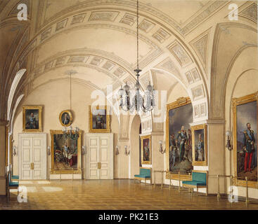 Hau Edward Petrovich - interni del palazzo d'inverno - il piccolo Fieldmarshals' Hall Foto Stock