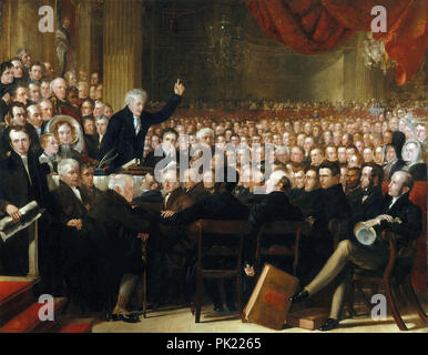 Haydon Benjamin Robert - la società Anti-Slavery Convenzione 1840 Foto Stock