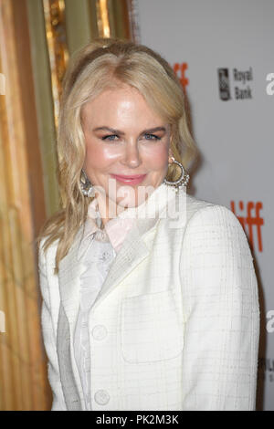 Toronto, Ontario, Canada. Decimo Sep, 2018. NICOLE KIDMAN assiste 'Destroyer' premiere durante il 2018 Toronto International Film Festival alla Winter Garden Theatre il 10 settembre 2018 a Toronto in Canada Credit: Igor Vidyashev/ZUMA filo/Alamy Live News Foto Stock