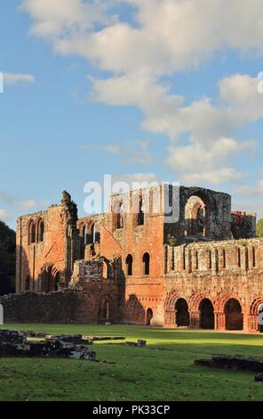 Regno Unito, Barrow In Furness, Cumbria. Furness Abbey. Foto Stock