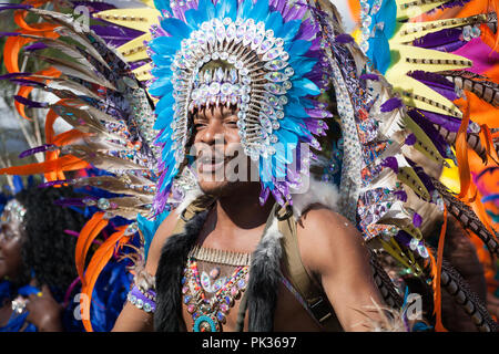 Il carnevale di Hackney East London REGNO UNITO Foto Stock