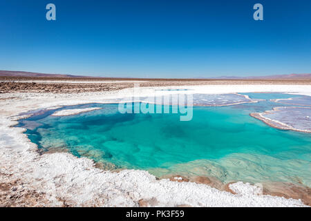 Incredibile scenario naturale di Atacama Foto Stock