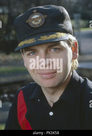 Gary Numan, britischer Musiker in Londra, Großbritannien 1985. Musicista britannico Gary Numan a Londra, Gran Bretagna 1985. | Utilizzo di tutto il mondo Foto Stock