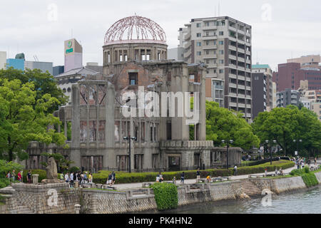 Una bomba atomica, Hiroshima, Giappone Foto Stock