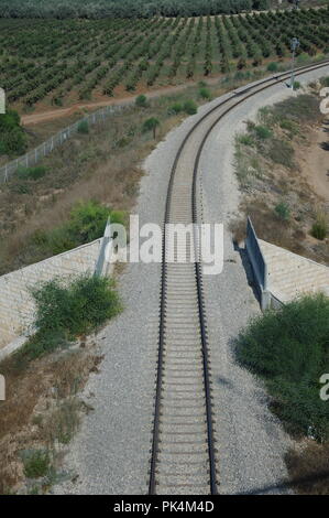 Stazione In esecuzione alla montagna Foto Stock