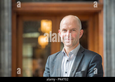 Assessore Gavin Corbett presso la City Chambers, Edimburgo Foto Stock