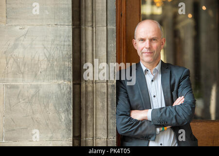Assessore Gavin Corbett presso la City Chambers, Edimburgo Foto Stock