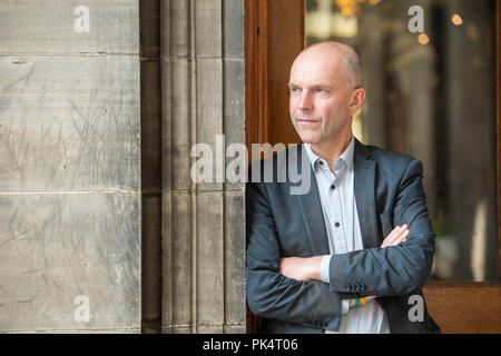 Assessore Gavin Corbett presso la City Chambers, Edimburgo Foto Stock
