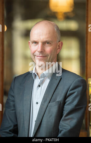 Assessore Gavin Corbett presso la City Chambers, Edimburgo Foto Stock