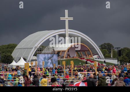 Un colpo da l'incontro mondiale delle famiglie si tenne in Irlanda nel 2018 Foto Stock