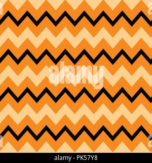 Senza cuciture zig-zag colorati chevron background pattern. Illustrazione Vettoriale