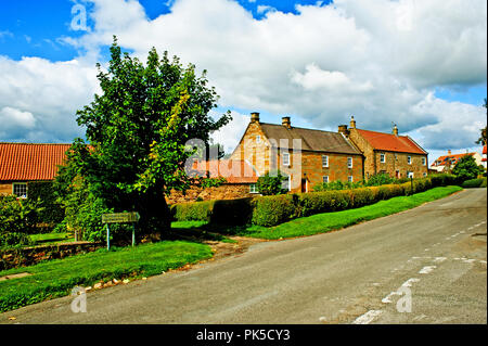 Borrowby, North Yorkshire, Inghilterra Foto Stock