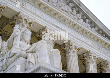 Noi Corte suprema di Washington DC Foto Stock