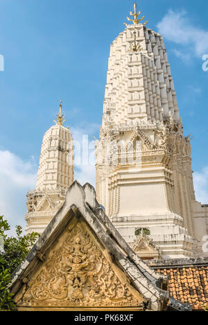 Wat Mahathat Worawihan tempio, Phetchaburi, Thailandia Foto Stock