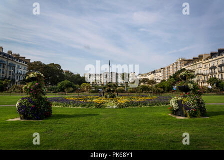 Warrior Square, St Leonards-on-Sea, Hastings, East Sussex, England, Regno Unito Foto Stock