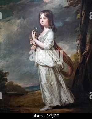 Fondation Bemberg Toulouse - Portrait de Miss Frances Elisabeth Salvia - Georges Romney- inv.1177. Foto Stock