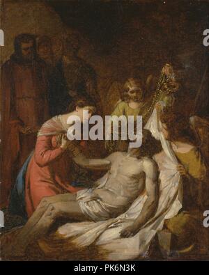 Benjamin West - Studio del Compianto sul Cristo morto - Foto Stock