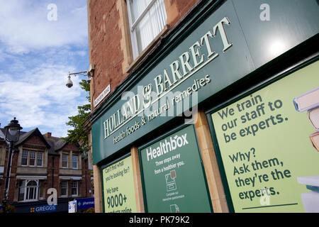 Holland e Barrett store Foto Stock