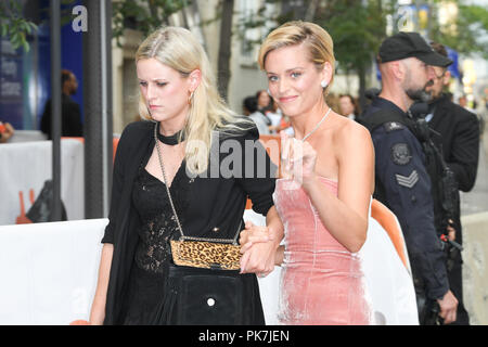 Toronto, Ontario, Canada. Undicesimo Sep, 2018. DENISE GOUGH assiste 'Colette' premiere durante il 2018 Toronto International Film Festival alla principessa di Galles teatro di Settembre 11, 2018 a Toronto in Canada Credit: Igor Vidyashev/ZUMA filo/Alamy Live News Foto Stock