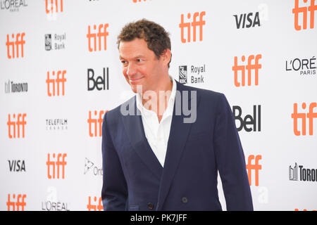 Toronto, Ontario, Canada. Undicesimo Sep, 2018. DOMINIC WEST assiste 'Colette' premiere durante il 2018 Toronto International Film Festival alla principessa di Galles teatro di Settembre 11, 2018 a Toronto in Canada Credit: Igor Vidyashev/ZUMA filo/Alamy Live News Foto Stock