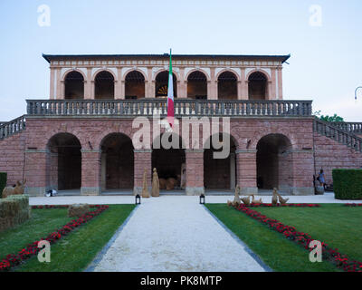 Torreglia, Italia - 26 Maggio 2018: Villa dei Vescovi è un veneziano di villa rinascimentale. Attualmente è un museo aperto al pubblico. Foto Stock