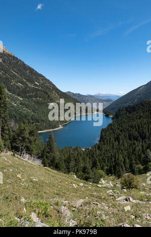 Parco Nazionale di Aiguestortes nei Pirenei, Catalogna, Spagna. Foto Stock