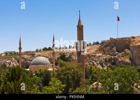 Halil-ur Rahman moschea, Sanliurfa, Turchia Foto Stock