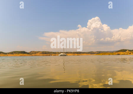 Almodovar del Rio Lago - Estate Foto Stock