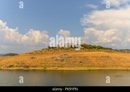 Almodovar del Rio Lago - Estate Foto Stock